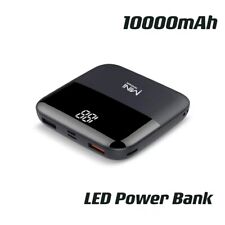 10000mAh Mini 2USB Power Bank Portable Charger Fast Charging  External Battery 