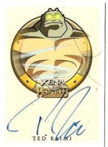 Xena Hercules Animated Auto Ted Raimi Crius