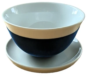 KAHLA Five Senses Eat Set - Touch Blue (Porcelain & Velvet) - Made in Germany - Picture 1 of 5