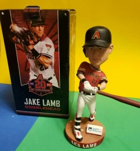 BOBBLEHEAD - JAKE LAMB - DIAMONDBACKS - 22 - D-BACKS - 20TH ANNIVERSARY - Picture 1 of 4
