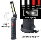 USB Rechargeable Work Light COB LED Slim Lamp Cordless Torch Small Size 90000LM 