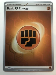 Pokémon TCG Shrouded Fable Basic Fighting Energy Reverse Holofoil 006 - Picture 1 of 2