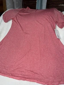 Túnica unicornio Lularoe Perfect T🦄 rosa liso brezo algodón mediana 12/18 14/16 - Imagen 1 de 11