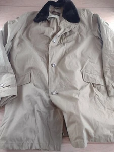 Eddie Bauer Adult Sz 48 Barn Garden Coat Jacket Tan Down Puffy Jacket - Picture 1 of 10