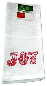 Kitchen Dish Towel ~ JOY ~ 100% Cotton ~ 18" X 28" - Picture 1 of 1