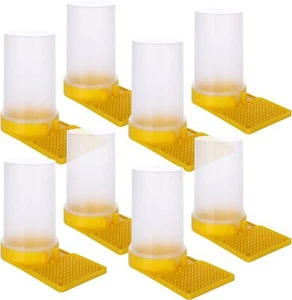 CertBuy 8 Pack Bee Water Feeder Beehive Beekeeping Water Dispenser Bee Drinking - Picture 1 of 7