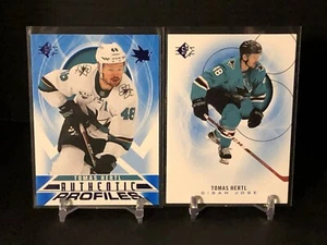 2020-21 Upper Deck SP/Blue Authentic Profiles/Tomas Hertl/#AP-13/Sharks - Picture 1 of 10