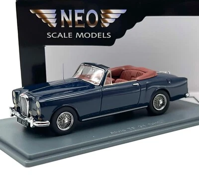 NEO 43422 Alvis TF 21 DHC Cabriolet royal blau, extrem selten OVP 1:43 F1/22 - Bild 1 von 4