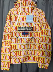 Napapijri x Northfarer Fiorucci - 1/4 Zip Anorak Jacket - Pink - Small - BNWT - Picture 1 of 17