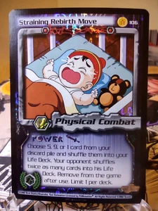 DBZ CCG DRAGON BALL Z STRAINING REBIRTH MOVE #106 RARE FOIL SCORE 02' NEAR MINT - Picture 1 of 2