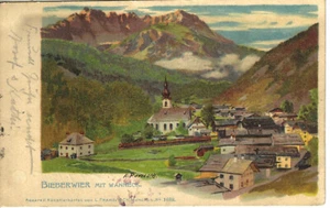 AK Ansichtskarte Bieberwier Reutte Wanneck Litho um 1915 gelaufen - Bild 1 von 1