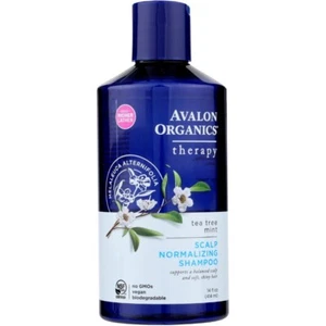 Avalon Organics Scalp Normalizing Shampoo - Tea Tree Mint Therapy 14 fl oz Liq - Picture 1 of 1