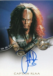 Star Trek Cinema 2000 Auto Autograph Card A23 Todd Bryant as Captain Klamath - Picture 1 of 3