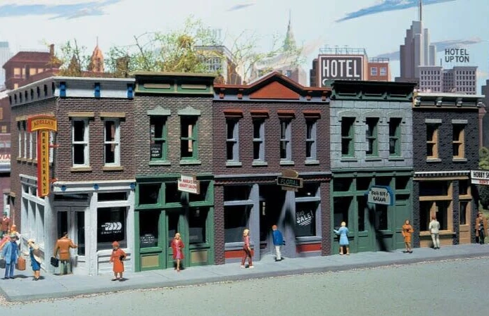 Walthers 3028 Merchants Row I HO Scale Kit