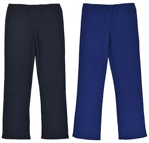 Girls Rib Trouser with Elasticated Waist and Stretch Fit ages 2-15 years Hipster - Picture 1 of 3