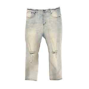 Zanerobe Low Blow Jeans Drop-Crotch Mens Size 36 (27" inseam) Distressed