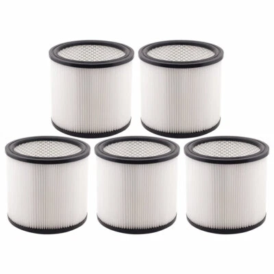 5 Pack Filter Cartridges 90304 90350 90333 Type U for Shop Vac Wet/Dry Vacs - Image 1 of 4