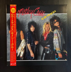 MOTLEY CRUE Raw Tracks 1988 MINI LP JAPAN OBI PROMO Ratt GUNS N ROSES Kiss RARE - Imagen 1 de 8