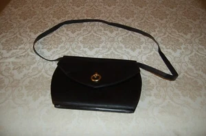 Genny Naples, leather bag, black, used - Picture 1 of 7