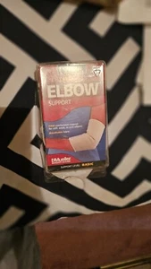 Mueller elastische Ellenbogenstütze Größe L Farbe weiß 6302 - Bild 1 von 2