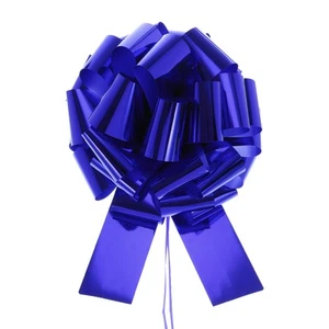 18 Inch Big Car Pull Bow Giant Gift Wrapping Bow Ribbon for Car Decor Navy Blue - Picture 1 of 7