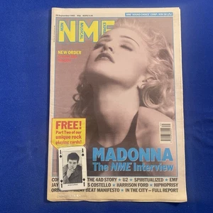 NME 26 September, 1992 MADONNA The NME Interview (Playing Cards Still Attached) - Picture 1 of 24