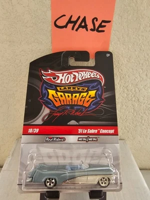 Hot Wheels Larry's Garage '51 Le Sabre Concept Real Riders Chase N20 Foto 1 de 2