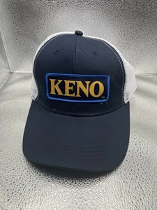 Keno Ball Cap Hat Adjustable Baseball Trucker Hat Keno Patch - Picture 1 of 5