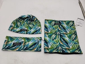 NEW Skida 3-Piece Lightweight fleece-Lined Hat,Headband&Neckwarmer in Palm Verde - Picture 1 of 14