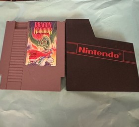 Dragon Warrior - NES, 1989 - Retro Authentic Nintendo Cartridge And Sleeve