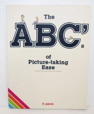 1980 年 ABC 简易拍照指南 - 佳能 T 系列和 A 系列相机 AE-1 — 第 1/4 张图片