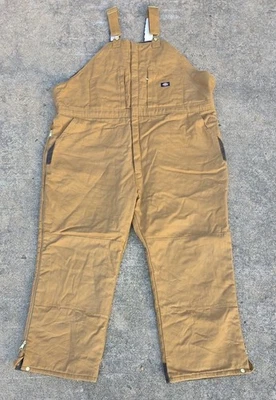 Mono con tirantes aislado Dickies RN 20697 Duck Brown lona para hombre talla 5XLR Foto 1 de 4