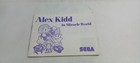 Notice Du Jeu Sega Master System Alex Kidd In Miracle World