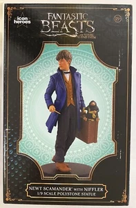 Fantastic Beasts ~ Newt Scamander ~ 1/9 Scale Polystone Statue~ Icon Heroes ~ - Picture 1 of 4