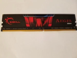 Aegis 8GB  DDR4-2400 CL15 (F4-2400C15D-16GIS) Desktop Memory RAM - Bild 1 von 2
