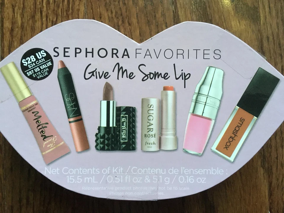 Sephora Favorites Limited Edition Give Me Some Lip Gift Set $95 Value - Image 1 of 1