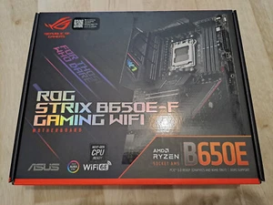 ASUS ROG Strix B650E-F Gaming WiFi AM5 ATX AMD Carte Mère - Photo 1/9