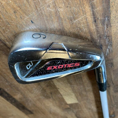 Tour Edge Exotics CU 6 iron True Blur Graphite Regular Flex shaft RH - Image 1 of 4