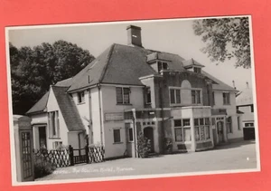 Station Hotel Horam Nr Hailsham RP pc unused Sweetman Ref U60 - Foto 1 di 1