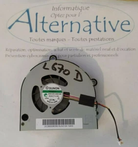 FAN Toshiba satellite L670D L670D-13R L670-14P - Photo 1/2