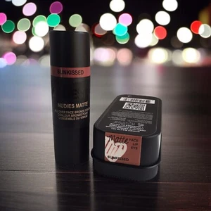 Nudestix NUDIES BRONZE - SUNKISSED Matte Bronzing Stick for Cheeks + Eyes + Lips - Picture 1 of 11