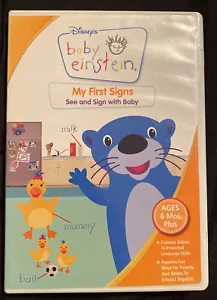 Baby Einstein: My First Signs (DVD, 2007) Very Good Condition. See Note!!! Rare. - Picture 1 of 2