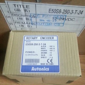 One New For Autonics E50S8-250-3-T-24 Rotary Encoders Incremental - Picture 1 of 3