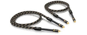 2,00M Viablue NF-A7 Silver Quattro Cavo RCA Cinch 2,0M (1Paio) - Foto 1 di 1