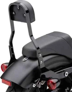Cobra Detachable Backrest and Mount Kits Black Short Square 602-2041B Detachable - Picture 1 of 1