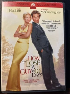 * How to Lose A Guy In 10 Days - Kate Hudson - Very Good DVD - Foto 1 di 2