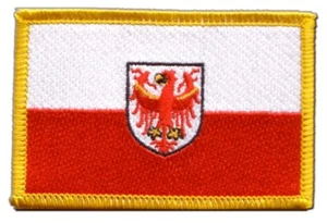 Italien Südtirol Aufnäher Flaggen Fahnen Patch Aufbügler 8x6cm - Picture 1 of 1