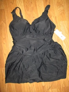 Womens PERONA one piece bathing suit swimsuit padded bra 26W 26 W plus size NWT - Picture 1 of 2