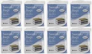 Whitmor 5003-28 2 Pack 12" x 14" x 3" Sweater Storage Organization Bag -8 Pack - Picture 1 of 7