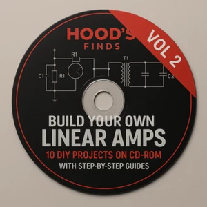 10 Linear Amplifier Builds | VOL 2 | 10 DIY Projects on CD-ROM - Zdjęcie 1 z 6